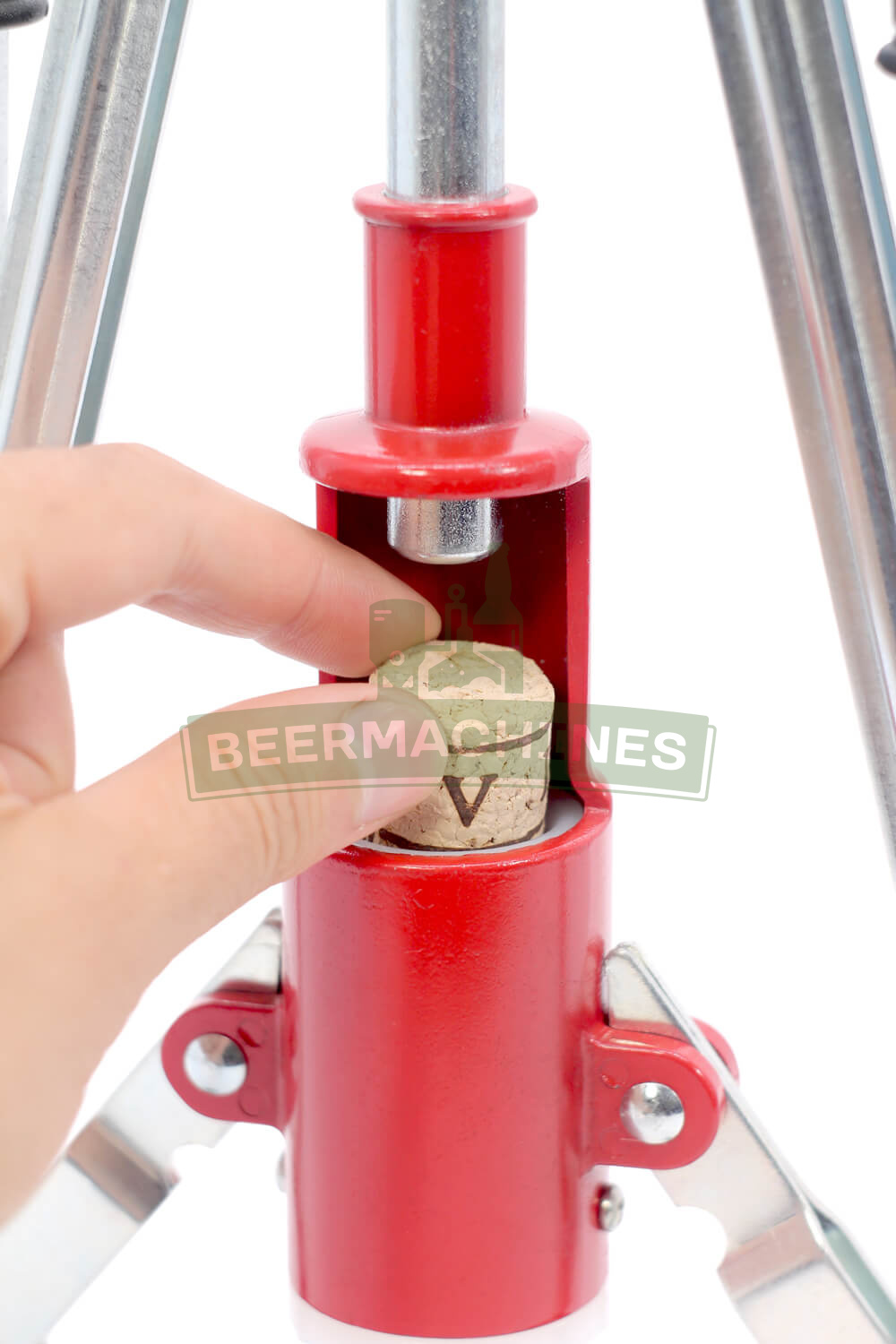 Укупорка винных корковых пробок Twin Lever 210E. Купить в интернет-магазине  BeerMachines с доставкой по Москве и России